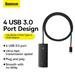 هاب 4 پورت USB 3.0 باسئوس مدل Hub Lite Series -WKQX030401